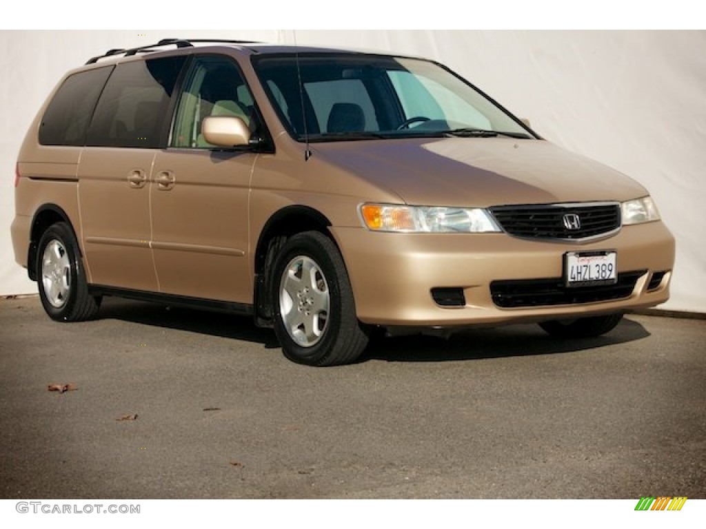 2000 Odyssey EX - Mesa Beige Metallic / Ivory photo #1