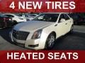 White Diamond Tri-Coat 2008 Cadillac CTS Sedan