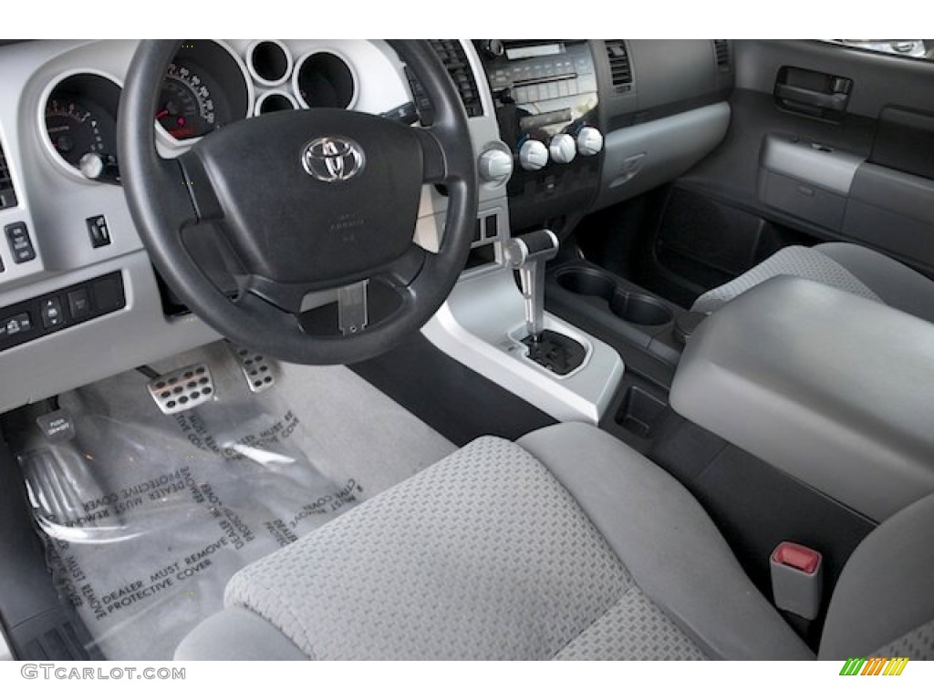 2007 Tundra SR5 CrewMax - Pyrite Mica / Graphite Gray photo #13