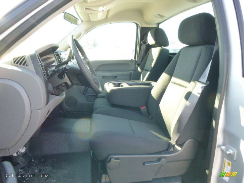 Dark Titanium Interior 2014 Chevrolet Silverado 2500HD WT Regular Cab Photo #88836721