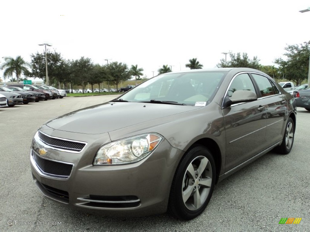 Mocha Steel Metallic 2011 Chevrolet Malibu LT Exterior Photo #88836865