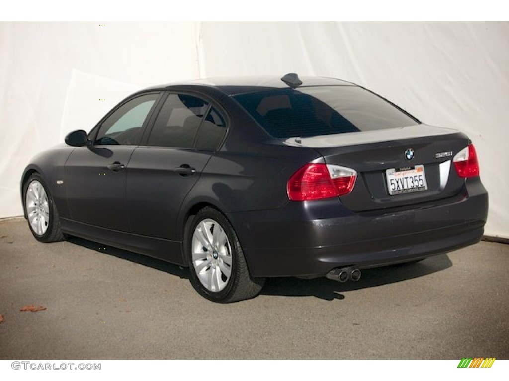 2006 3 Series 325i Sedan - Sparkling Graphite Metallic / Grey photo #2