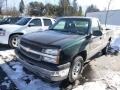 2003 Dark Green Metallic Chevrolet Silverado 1500 Regular Cab 4x4  photo #3