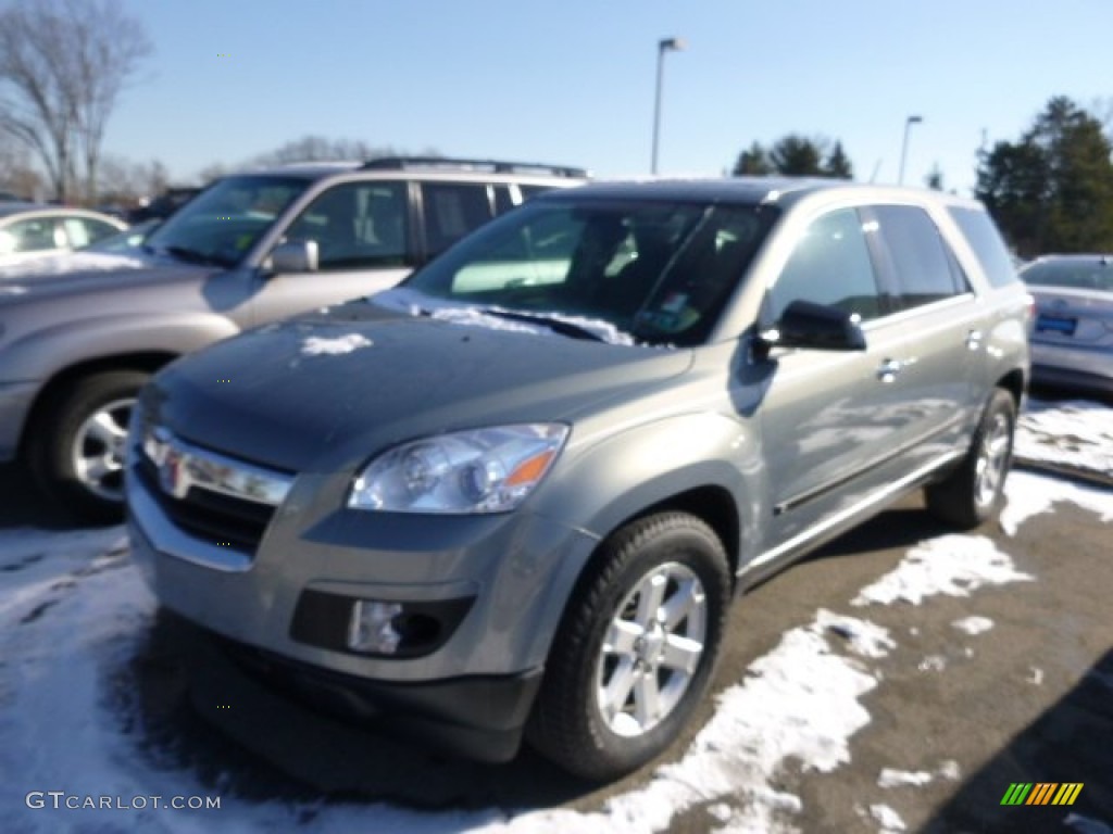 2007 Outlook XE AWD - Ocean Mist / Gray photo #3