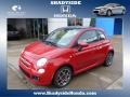 Rosso (Red) 2012 Fiat 500 Sport