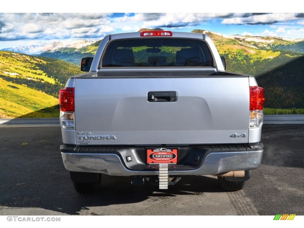 2012 Tundra CrewMax 4x4 - Silver Sky Metallic / Black photo #8