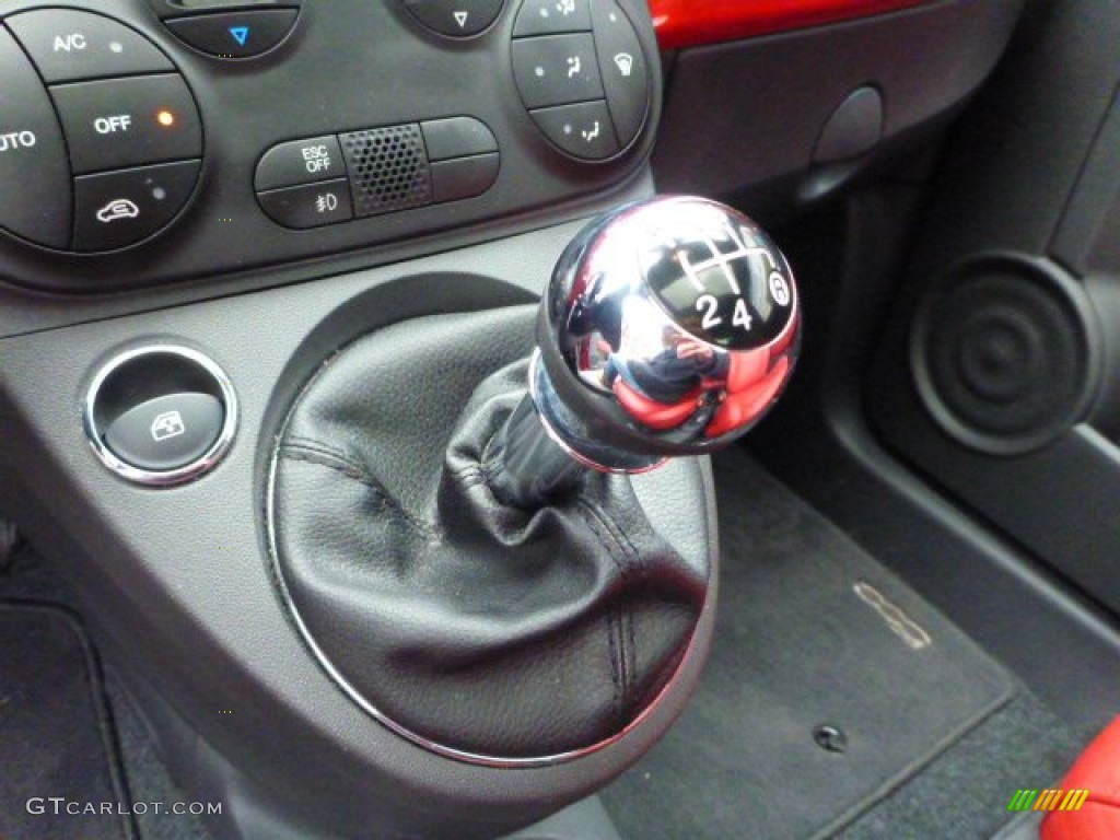 2012 Fiat 500 Sport 5 Speed Manual Transmission Photo #88838569