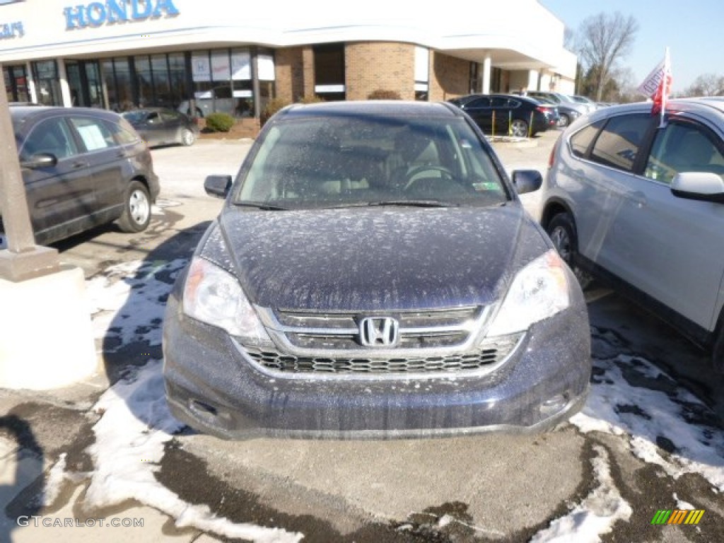 2011 CR-V EX-L 4WD - Royal Blue Pearl / Gray photo #2