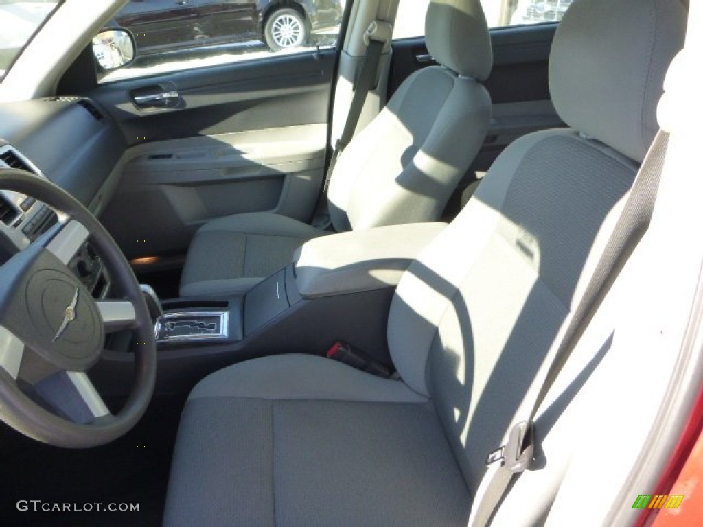 2007 300 Touring - Inferno Red Crystal Pearlcoat / Dark Slate Gray/Light Graystone photo #8