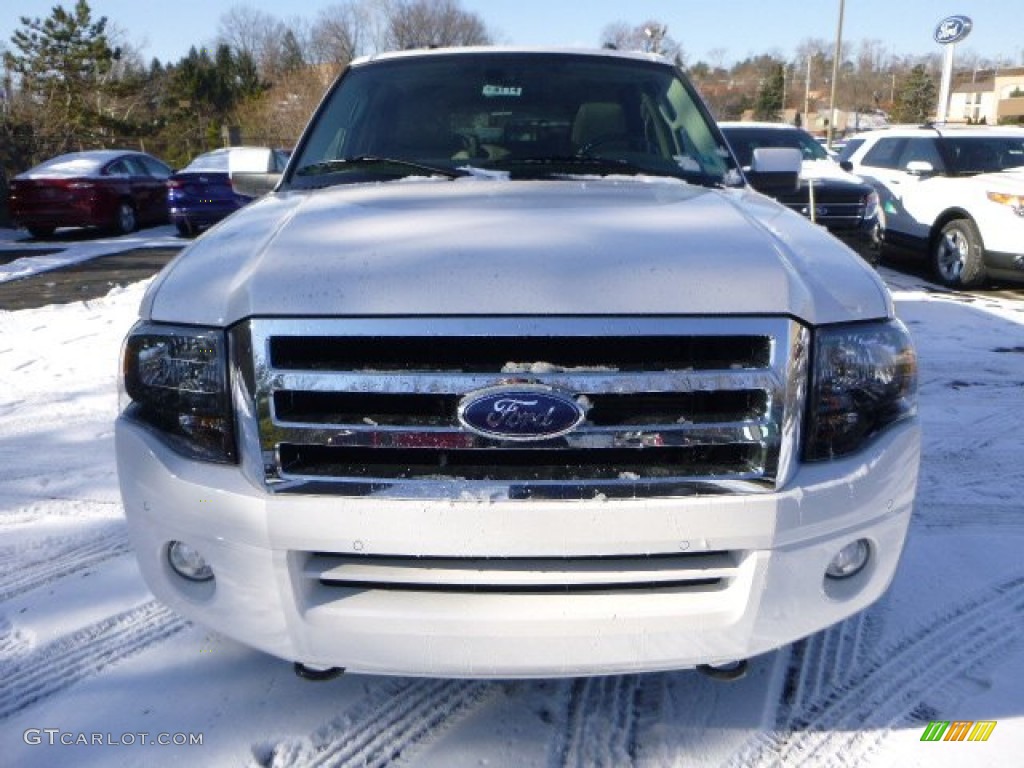 White Platinum 2014 Ford Expedition Limited 4x4 Exterior Photo #88840015