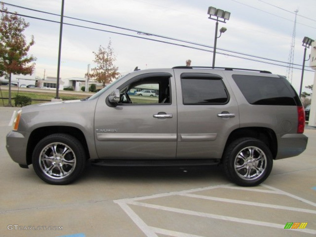 2007 Yukon SLT - Antique Bronze Metallic / Ebony Black photo #7