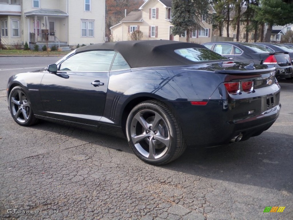 2013 Camaro SS/RS Convertible - Blue Ray Metallic / Black photo #7