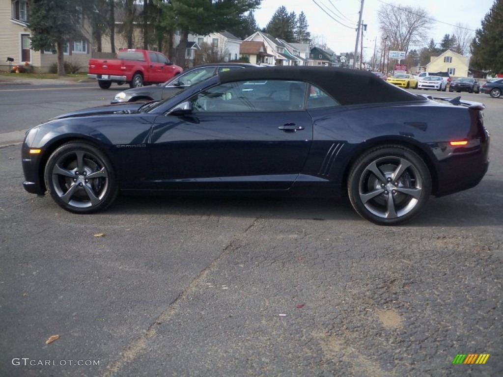 2013 Camaro SS/RS Convertible - Blue Ray Metallic / Black photo #8