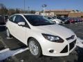 White Platinum - Focus Titanium Hatchback Photo No. 1
