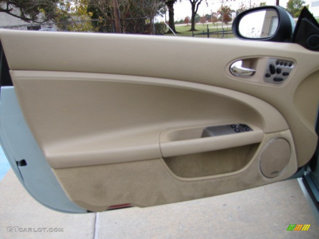 2007 Jaguar XK XK8 Convertible Ivory/Slate Door Panel Photo #88841896