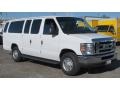 Oxford White - E Series Van E350 XLT Passenger Extended Photo No. 1
