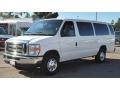 Oxford White - E Series Van E350 XLT Passenger Extended Photo No. 9