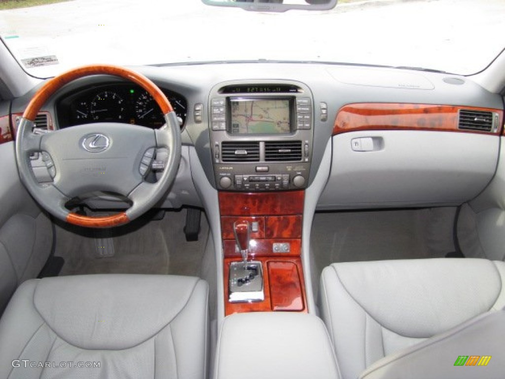 2004 Lexus LS 430 Ash Dashboard Photo #88842271