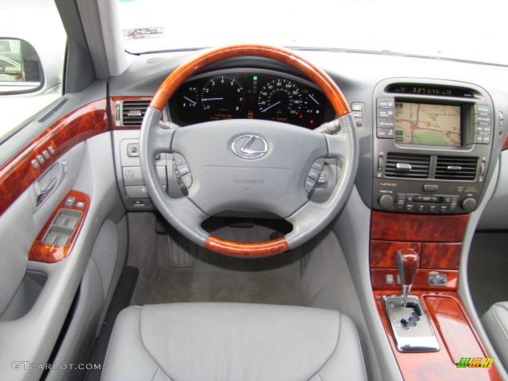2004 Lexus LS 430 Ash Dashboard Photo #88842463