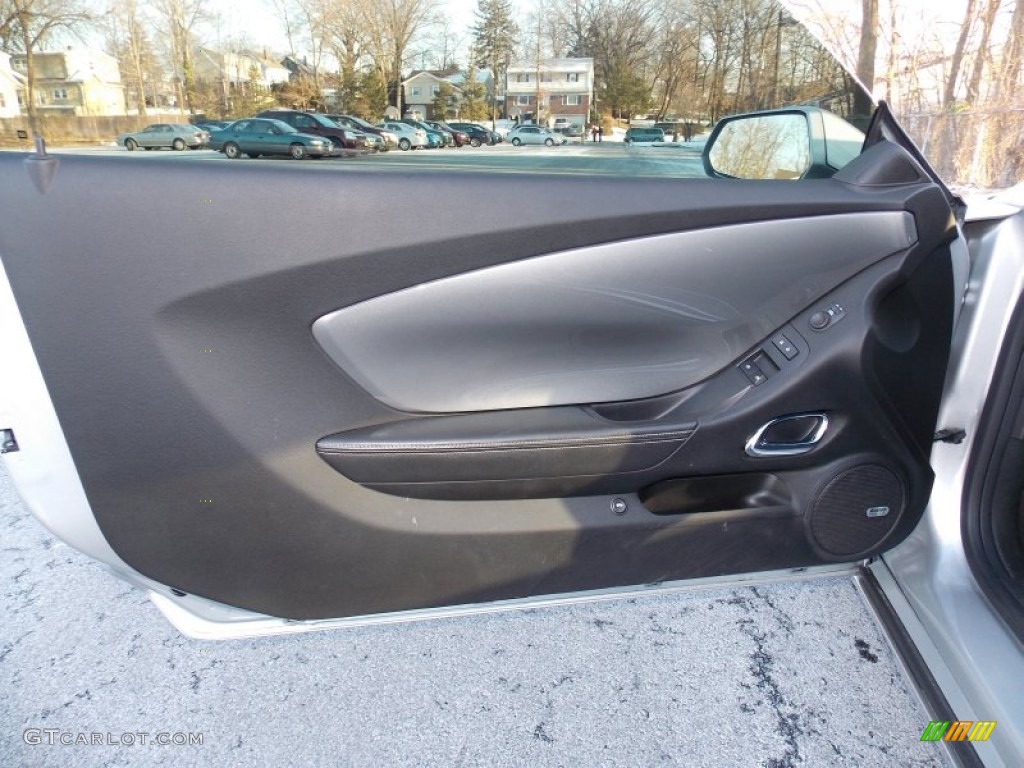 2012 Camaro LT/RS Coupe - Silver Ice Metallic / Black photo #11