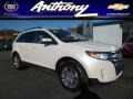 2011 White Suede Ford Edge Limited AWD  photo #1