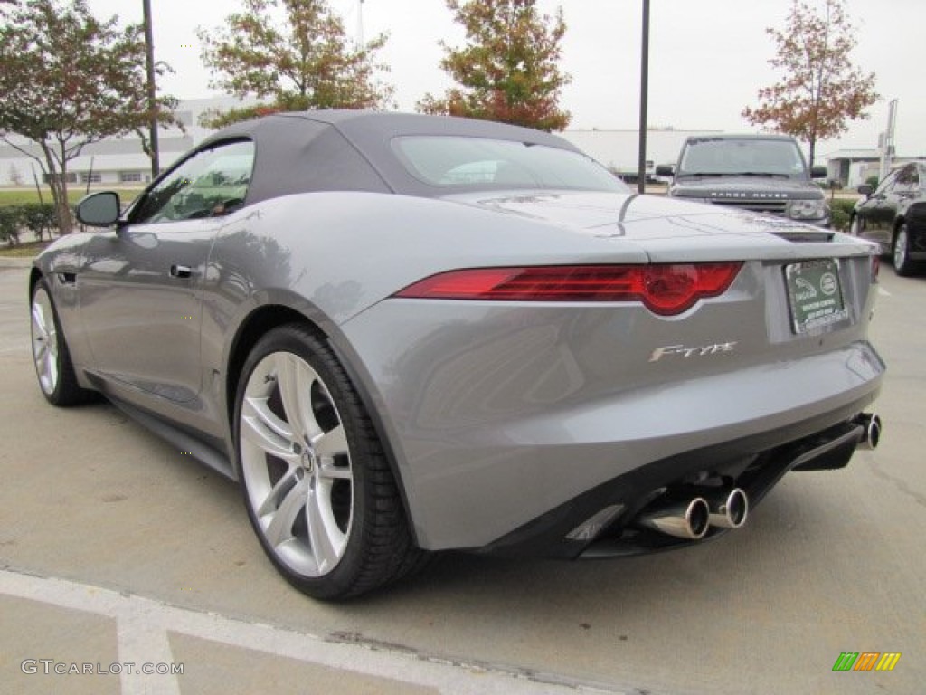 Lunar Grey Metallic 2014 Jaguar F-TYPE V8 S Exterior Photo #88844521