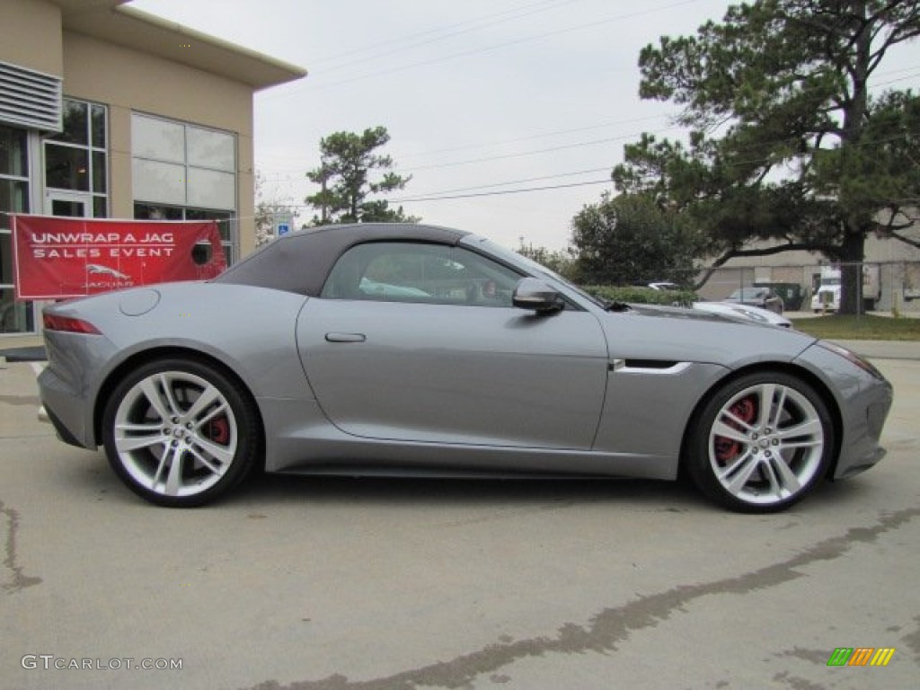 Lunar Grey Metallic 2014 Jaguar F-TYPE V8 S Exterior Photo #88844584