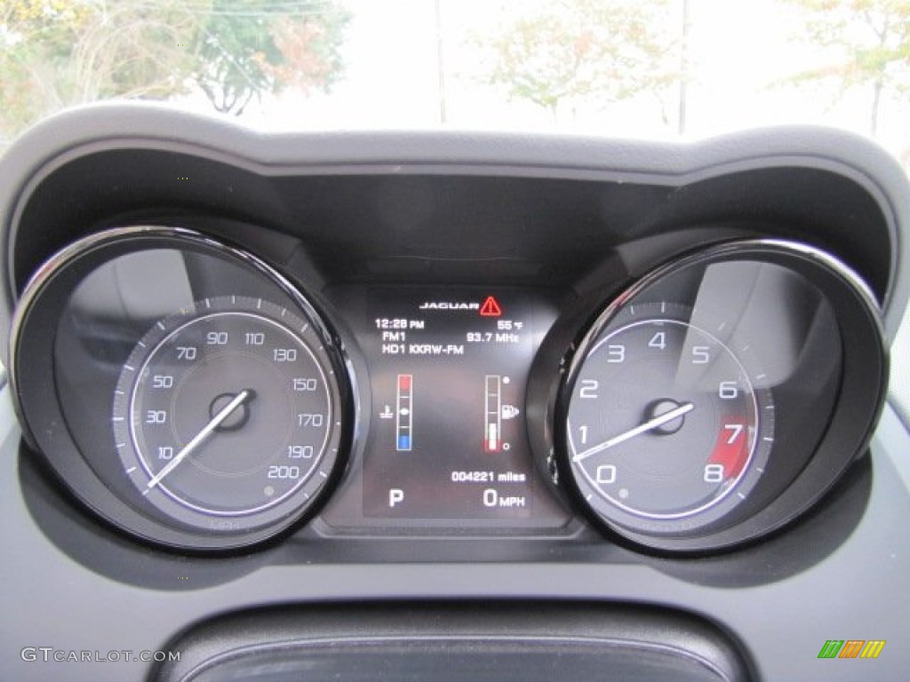 2014 Jaguar F-TYPE V8 S Gauges Photo #88844746