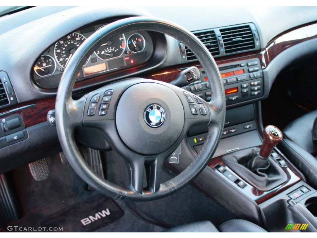 2005 3 Series 330xi Sedan - Titanium Silver Metallic / Black photo #5