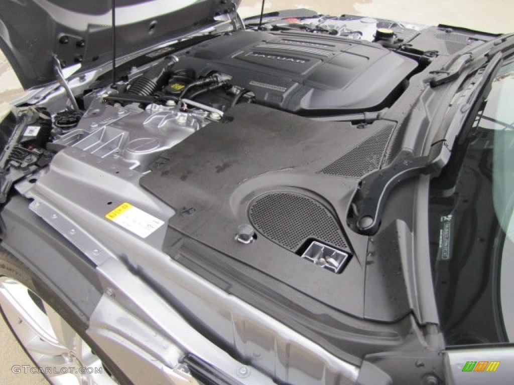 2014 Jaguar F-TYPE V8 S 5.0 Liter DI Supercharged DOHC 32-Valve VVT V8 Engine Photo #88845343