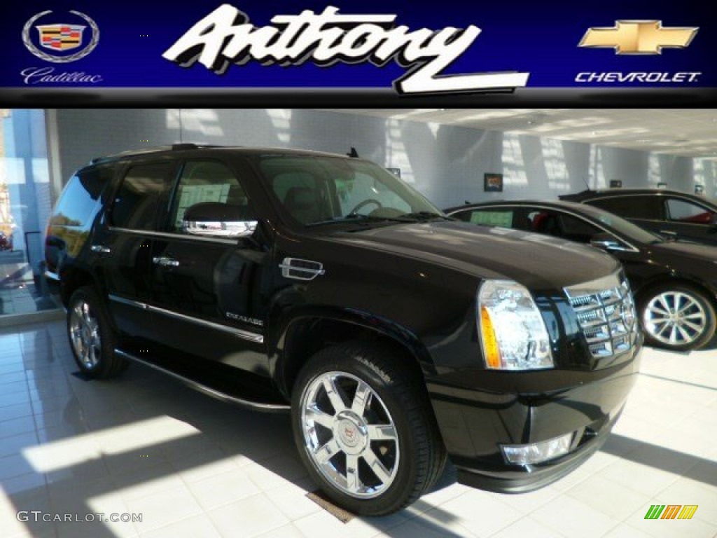 2014 Escalade Luxury AWD - Black Raven / Ebony/Ebony photo #1