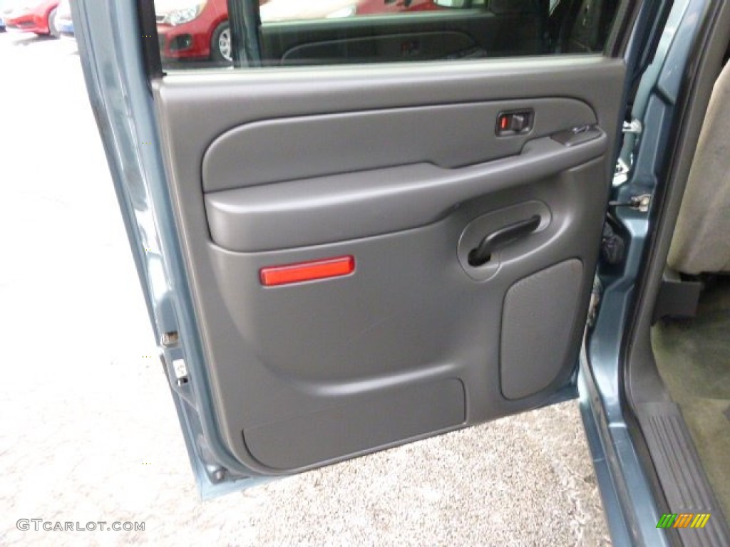 2006 Silverado 1500 LS Crew Cab 4x4 - Blue Granite Metallic / Dark Charcoal photo #13