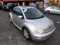 2001 Silver Arrow Metallic Volkswagen New Beetle GLS Coupe  photo #2
