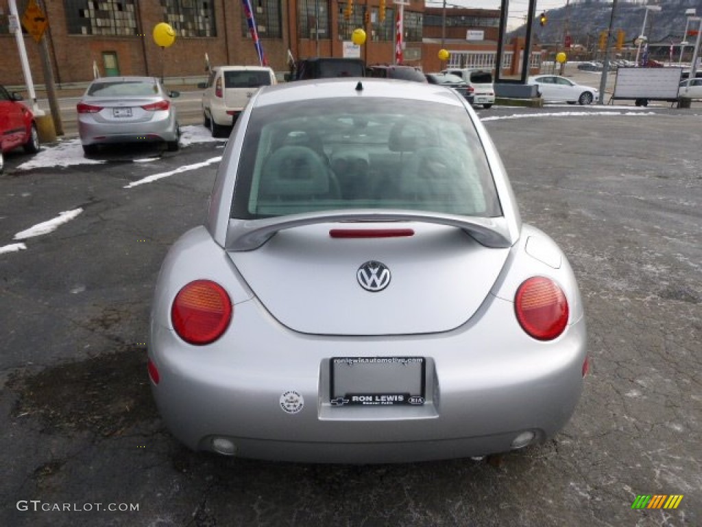 2001 New Beetle GLS Coupe - Silver Arrow Metallic / Black photo #7