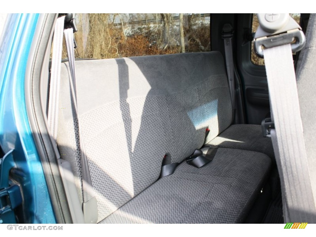 2000 F150 XLT Extended Cab 4x4 - Island Blue Metallic / Medium Graphite photo #16