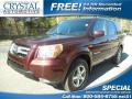 Dark Cherry Pearl 2007 Honda Pilot EX-L