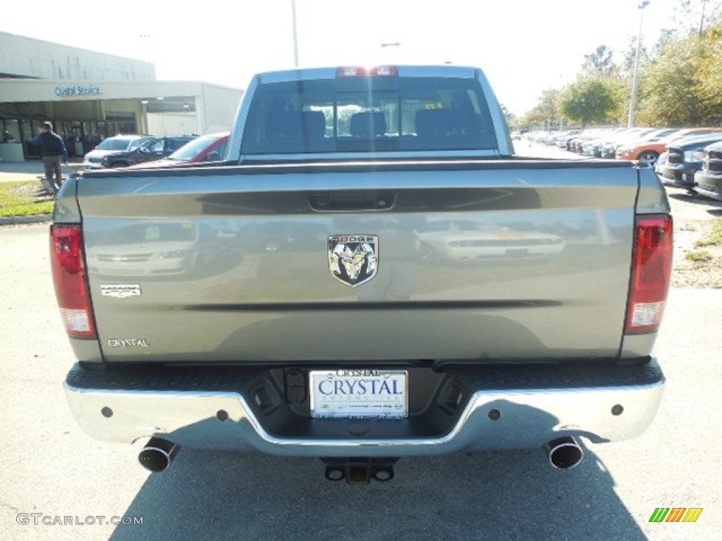 2010 Ram 1500 Laramie Crew Cab - Mineral Gray Metallic / Dark Slate Gray photo #7