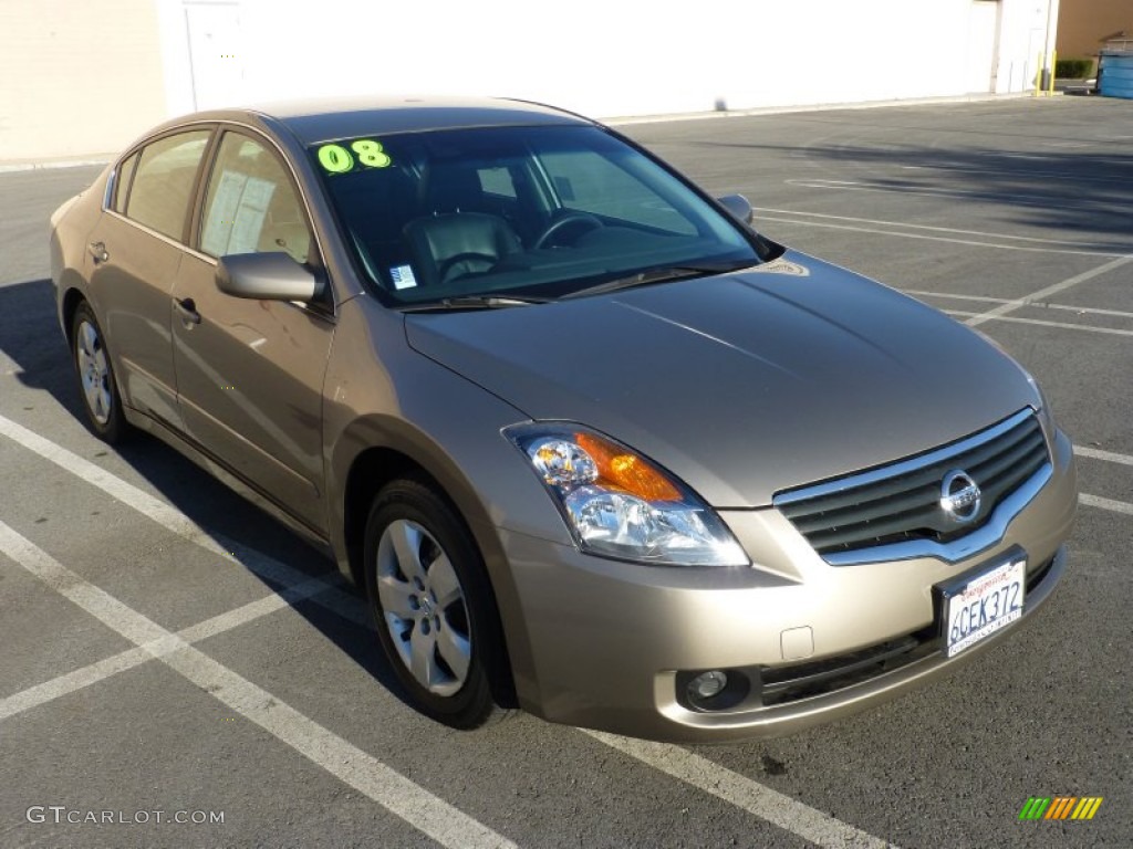 2008 Altima 2.5 S - Pebble Beach Metallic / Charcoal photo #1