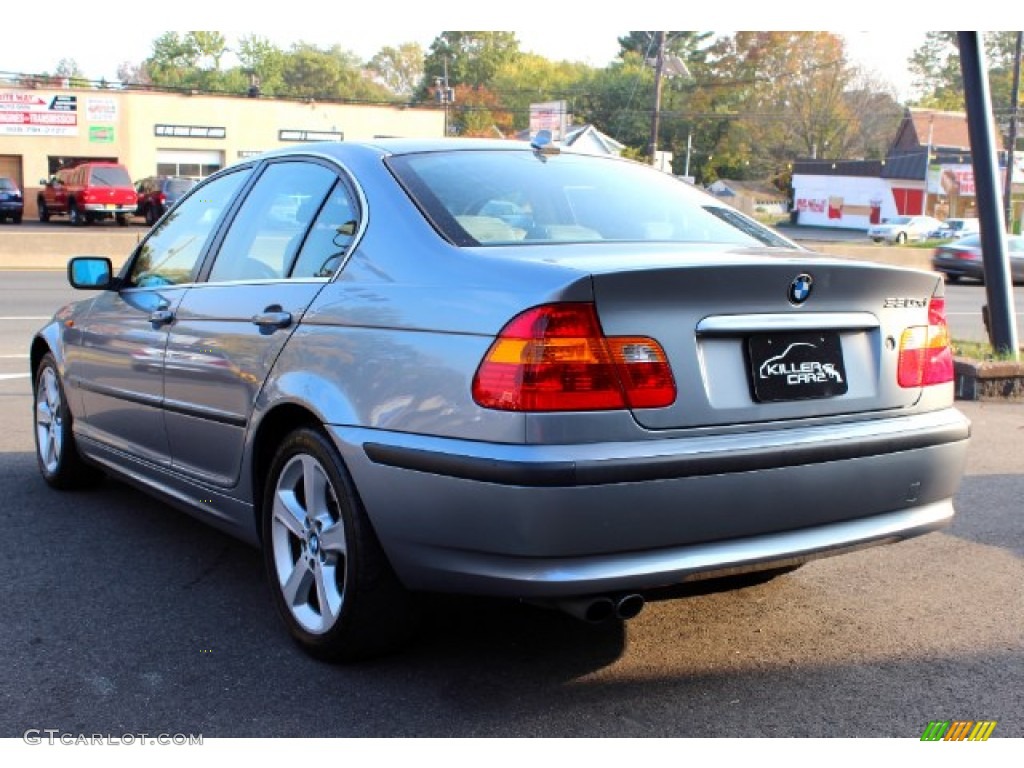 2005 3 Series 330xi Sedan - Silver Grey Metallic / Grey photo #5