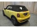 2010 Interchange Yellow Mini Cooper John Cooper Works Convertible  photo #24