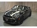 2013 Midnight Black Metallic Mini Cooper S Convertible  photo #1