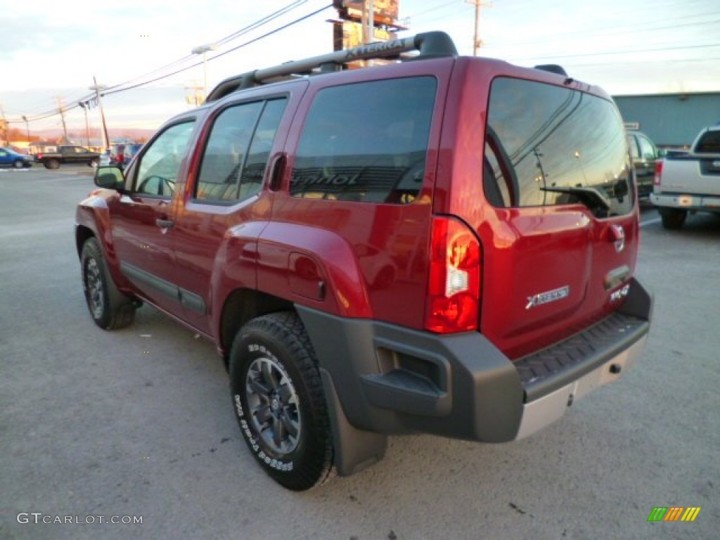 Cayenne Red 2014 Nissan Xterra PRO-4X 4x4 Exterior Photo #88848523