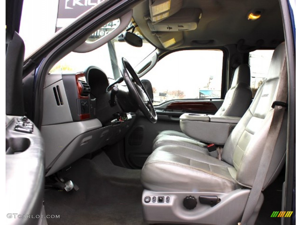 2005 F350 Super Duty XLT Crew Cab 4x4 Dually - True Blue Metallic / Medium Flint photo #13