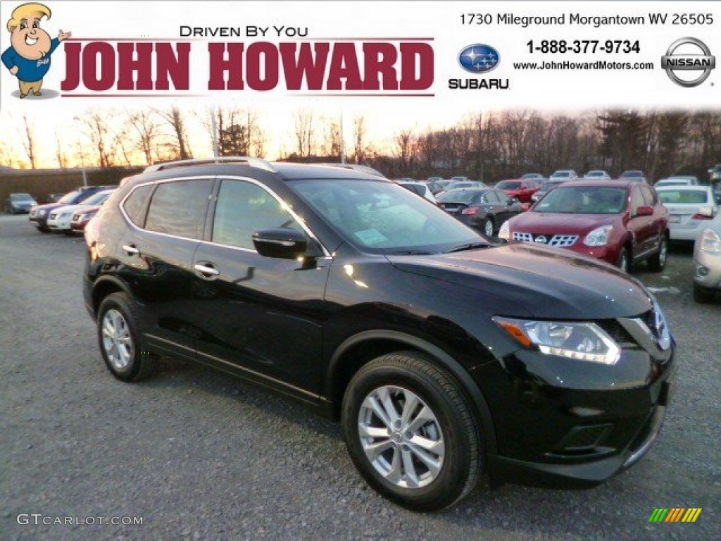 Super Black Nissan Rogue