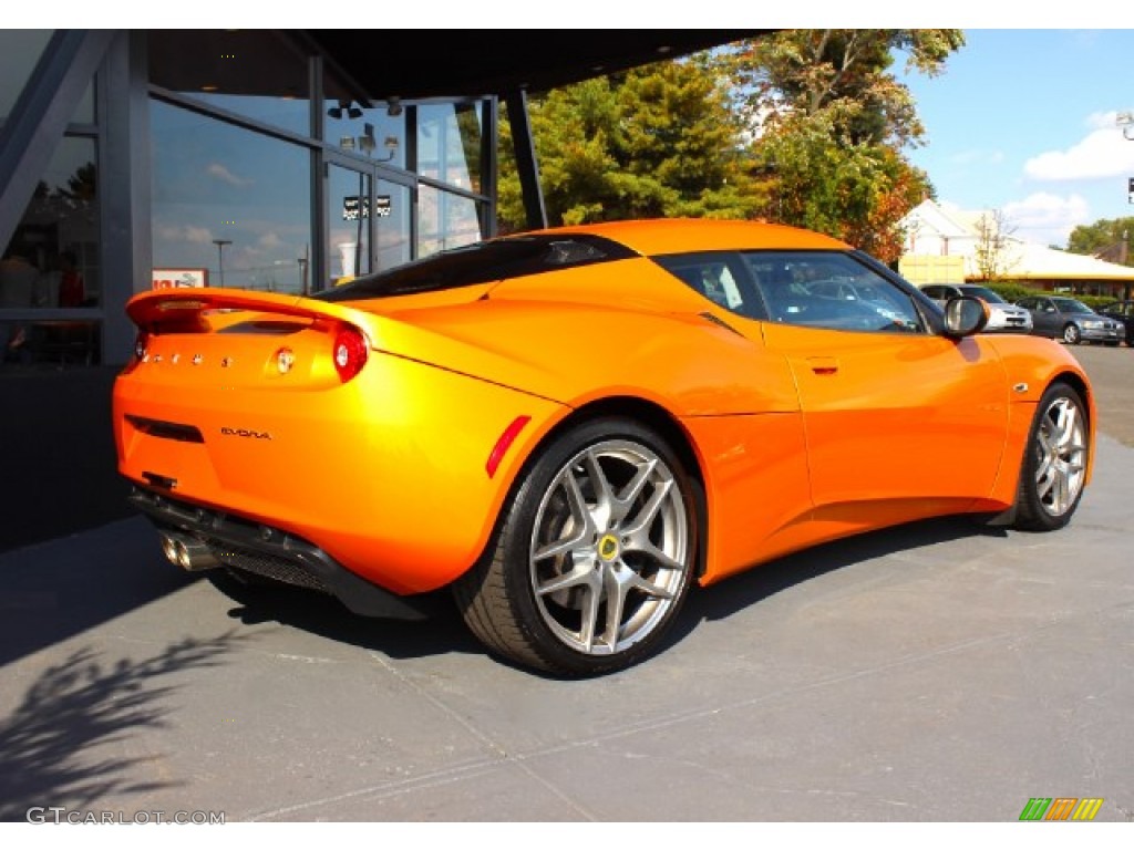 Chrome Orange 2010 Lotus Evora Coupe Exterior Photo #88850305