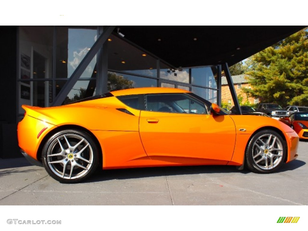 Chrome Orange 2010 Lotus Evora Coupe Exterior Photo #88850353