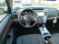 Black 2014 Subaru Outback 2.5i Limited Dashboard