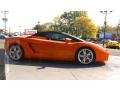 2007 Arancio Borealis (Orange) Lamborghini Gallardo Spyder E-Gear  photo #8