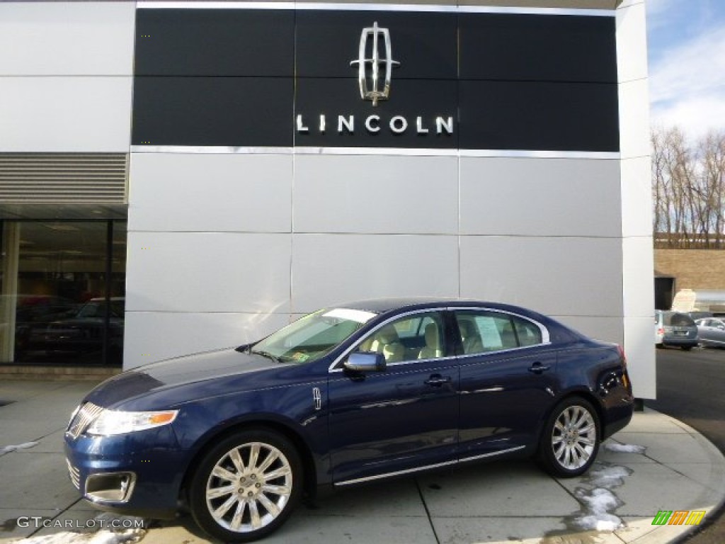 Dark Blue Pearl Metallic Lincoln MKS