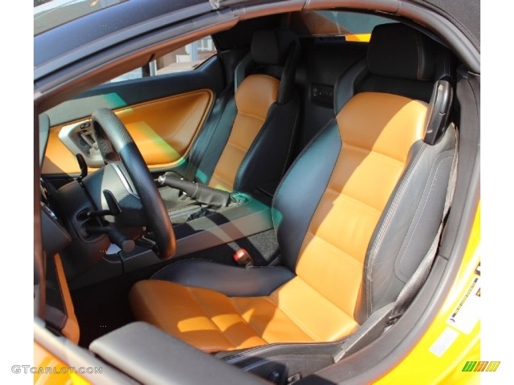 2007 Gallardo Spyder E-Gear - Arancio Borealis (Orange) / Nero Perseus/Arancio Leonis photo #11